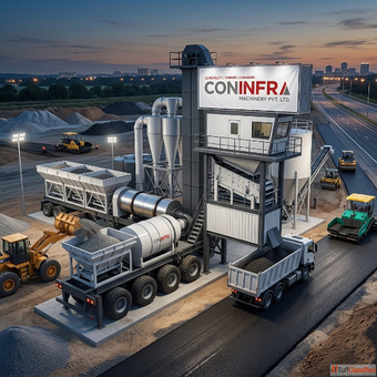 Advanced Mobile Asphalt Batch Mix Plant Designed for Modern Road Building Projects