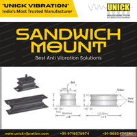 Anti Vibration Sandwich Mounts Manufacturer Supplier in Indi...