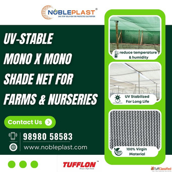 Shade Net Supplier in Madurai - Mono x Mono Tape x Tape Nets