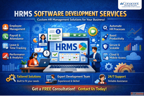 HRMS Software Development Services for Smart HR Management