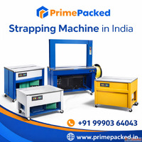Discover Strapping Machine in India with Prime Packed