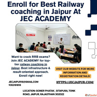 Enroll for Best Railway coaching in Jaipur At JEC ACADEMY