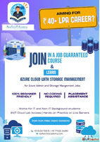 Azure Cloud Admin Storage Management Training with Placement...