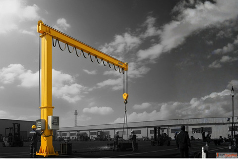 Jib Crane Manufacturer Supplier in Ahmedabad