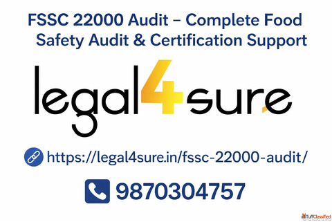 FSSC 22000 Audit - Complete Food Safety Audit Certification Support