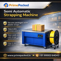 Find Semi Automatic Strapping Machine Prime Packed