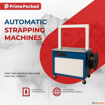 Upgrade Packaging with Automatic Strapping Machines