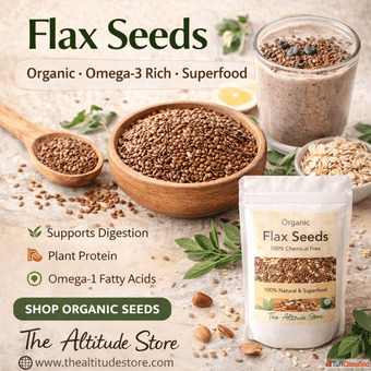 Organic Flax Seeds Available NCR