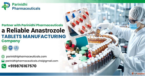 Anastrozole 1 Mg Tablet Manufacturers - Parinidhi Pharmaceuticals