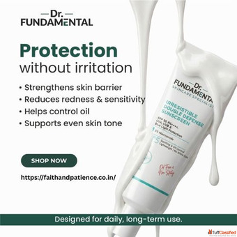 Irritation-Free Daily Sunscreen Protection