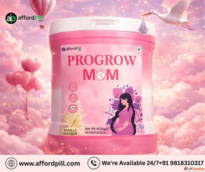 Progrow Mom Vanilla Flavour - Modern Nutrition Drink for Expecting Moms