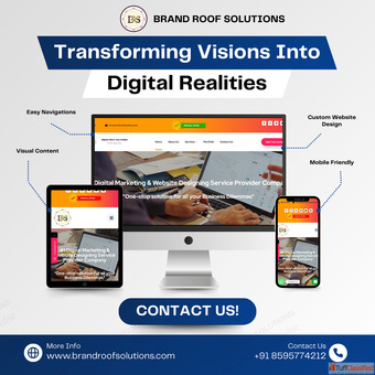Creative Web Design Company in Delhi Brand Roof Solutions