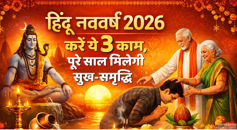 Hindu New Year 2026 नववरष क सबह बरहम महरत म कर य 3 कम पर सल मलग सख-समदध