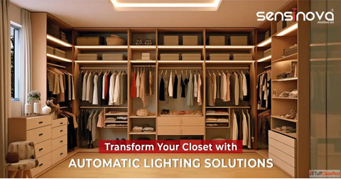 Smart Wardrobe Lighting Solutions Sensinova India