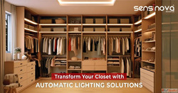 Smart Wardrobe Lighting Solutions Sensinova India
