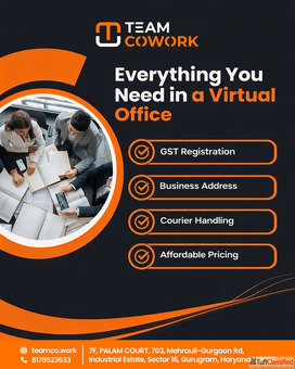 Virtual office space in Gurgaon - Team Cowork
