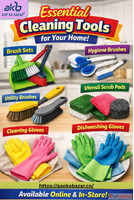 Cleaning Essentials for Every Kitchen Aap Ka Bazar