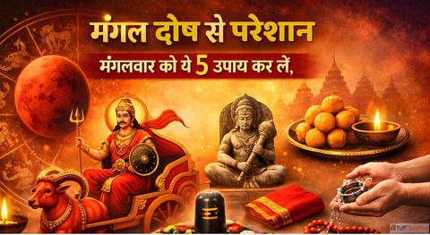 Mangal Dosh Upay कडल म मगल दष स परशन मगलवर क य 5 उपय कर ल बदल जएग कसमत