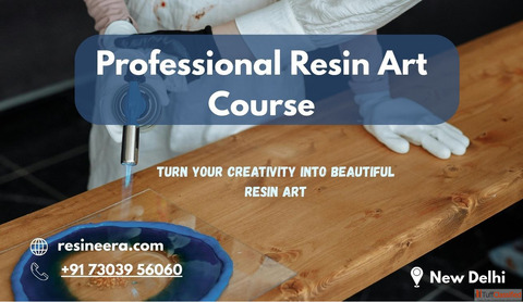 Professional Resin Art Course for Beginners and Artists