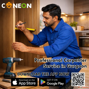 Professional Carpenter Service in Gurgaon Book Carpenter Near Me - CONEON