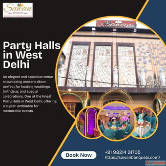 Best Party Halls in West Delhi