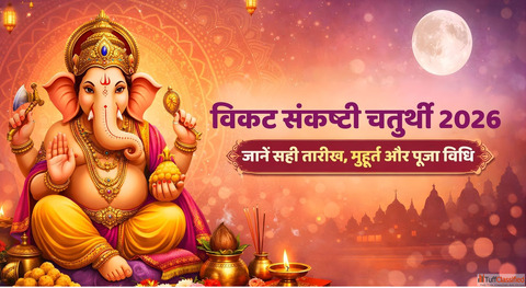 Vikata Sankashti Chaturthi 2026 इस दन कर य खस उपय गणश ज दर करग हर सकट जन डट महरत और पज वध