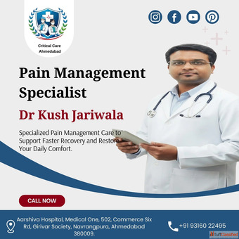 Dr. Kush Jariwala - Best Pain Management Specialist in Ahmedabad