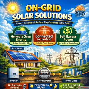 On grid solar solutions