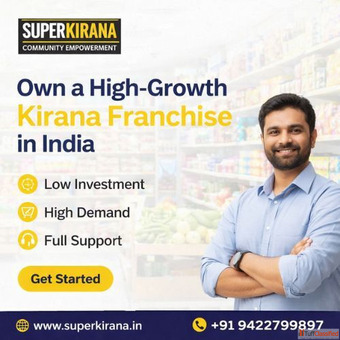 Start a High-Demand Kirana Franchise Business in India