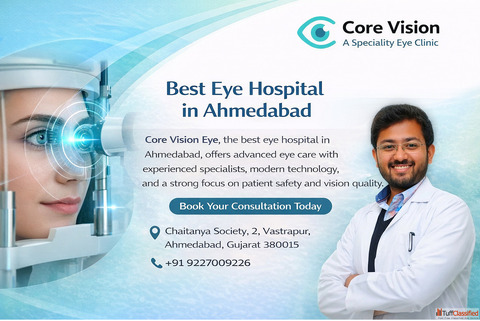 Precision Eye Care Best Eye Hospital in Ahmedabad - Core Vision Eye