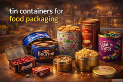 Top manufacturer of food packaging tin containers in India