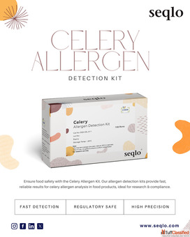 Celery Testing Kit for High-Sensitivity Allergen Detection