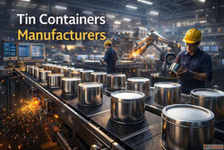 Top manufacturer of tin containers in India