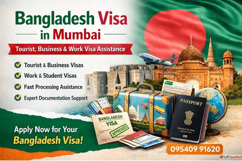 Apply Bangladesh Visa in Mumbai - Complete Visa Assistance