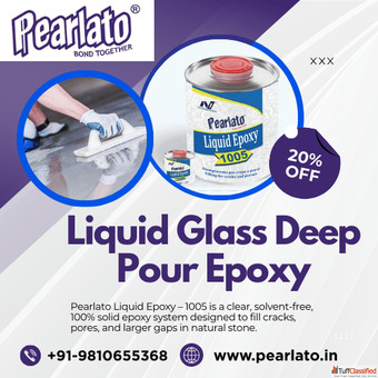 Buy Liquid Glass Deep Pour Epoxy by Pearlato Save Big