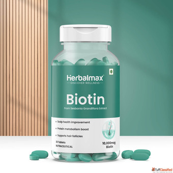 Get Healthier Hair with Biotin - Reduce Hair Fall Naturally