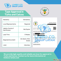 Type Approval in Turks and Caicos