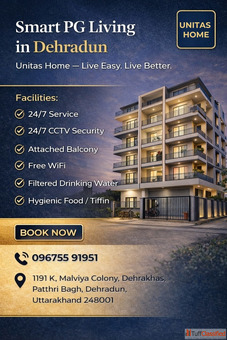 Boys Hostel Near Indresh SGRR College