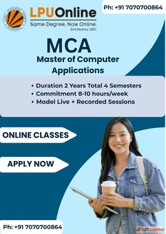 LPU Online MCA - Flexible IT Computer Science Degree