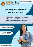 LPU Online MA Political Science - Flexible Learning