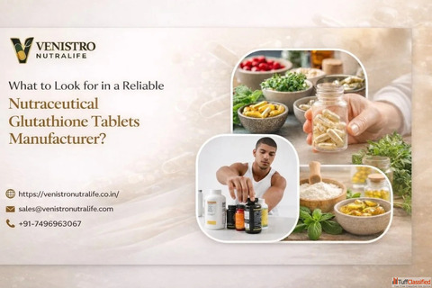 Nutraceutical Glutathione Tablets Manufacturer - Venistro Nutralife