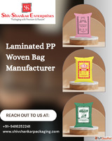 Laminated PP Woven Bag Manufacturer