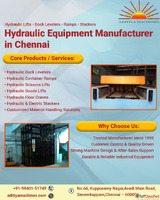 Hydraulic Floor Crane Manufacturer in Chennai