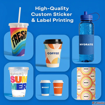 High-Quality Custom Sticker Label Printing by Aart Stroke
