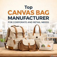 Top Canvas Bag Manufacturer for Corporate and Retail Needs