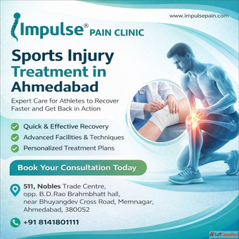 Sports Injury Treatment in Ahmedabad to Get You Back in Action