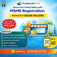 MSME Registration For Online Sellers