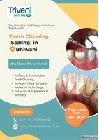 Teeth Cleaning Scaling in Bhiwani Triveni Dental