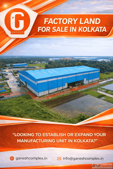 Factory Land for Sale Near Kolkata - Ganesh Complex