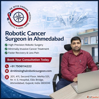 Trusted Robotic Cancer Surgeon in Ahmedabad for Advanced Healing